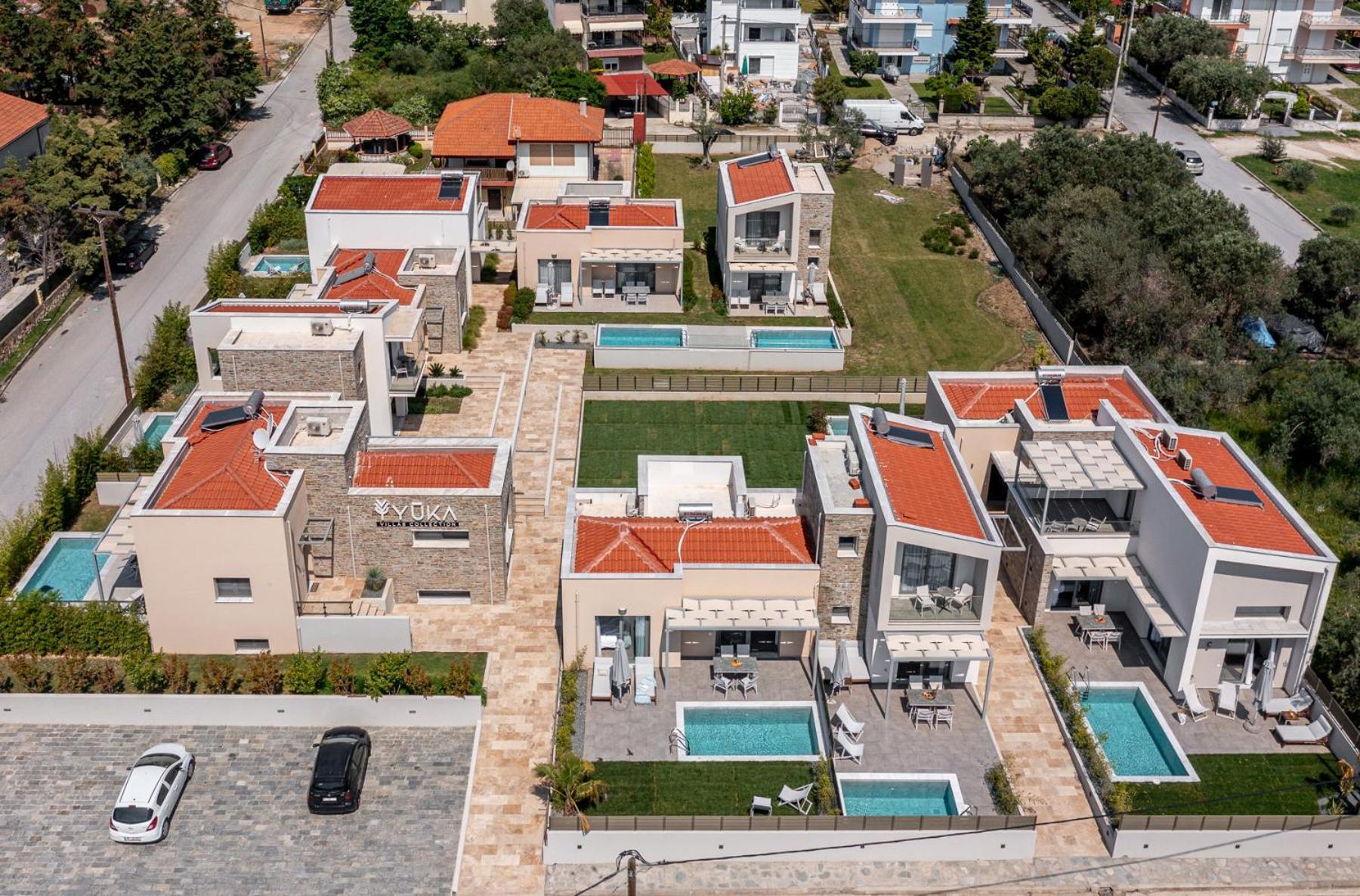 Yuka Villas Collection Nea Iraklitsa Экстерьер фото