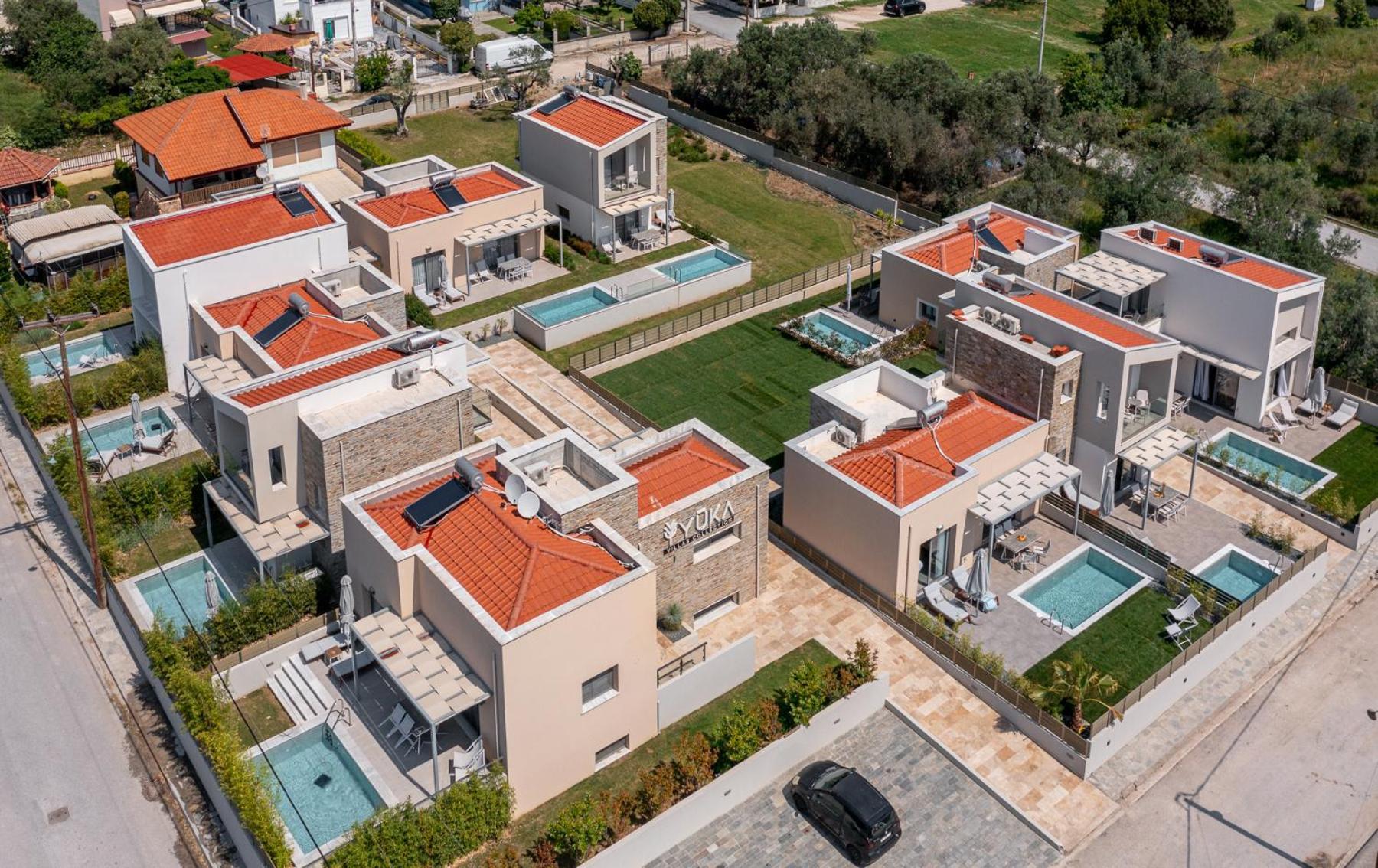 Yuka Villas Collection Nea Iraklitsa Экстерьер фото