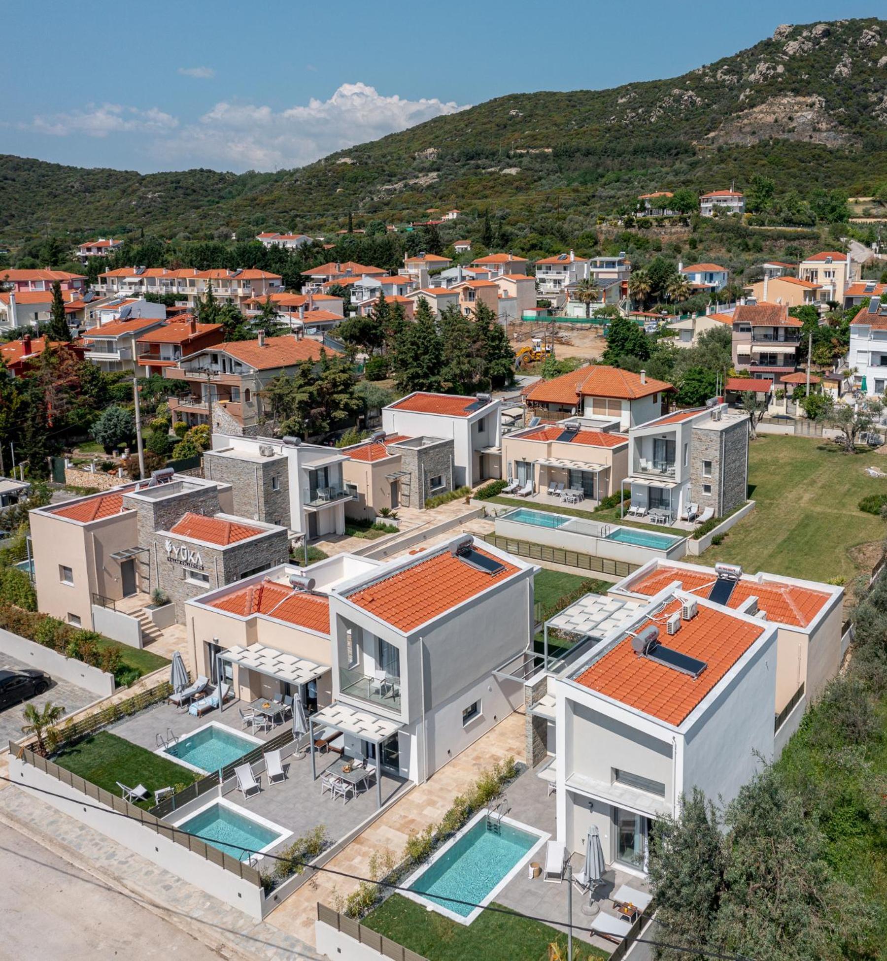 Yuka Villas Collection Nea Iraklitsa Экстерьер фото